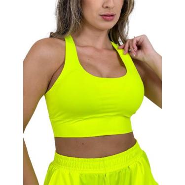 Imagem de Top Fitness Proteção UV50+ NEONCOLORS - Amarelo Neon - HOTPLAY, M