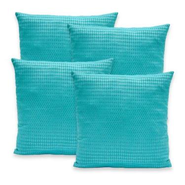 Imagem de Kit 4 Capas de Almofadas Favinho 40x40 C/ Zíper PIQUET Estampadas - Be