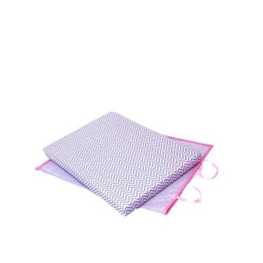 Imagem de Trocador Fralda  Bebê Plastificado Para Cômoda Capa Removível - Luma B