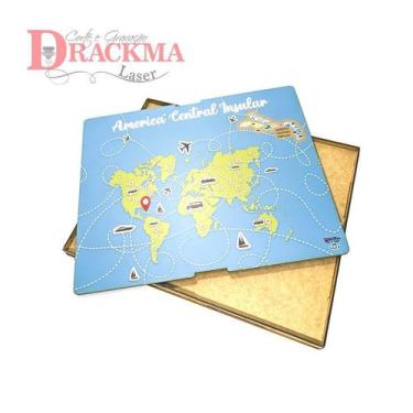 Imagem de Caixa para Mapa da América Central Insular - Drackma