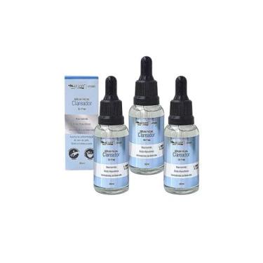Imagem de Kit C/3 Sérum Facial Clareador Max Love Hidratante Atacado