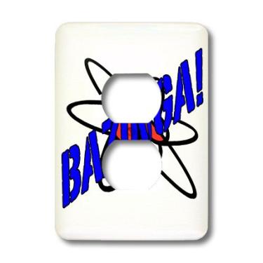 Imagem de 3dRose LLC lsp_107308_6 Big Bang Theory, Bazinga Sheldon Quote 2 Plug Cover Outlet Cover