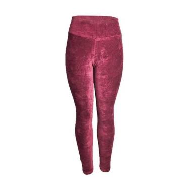 Imagem de calça Legging Veludo Cotelê Feminina Calça Leg Inverno Frio - blees, V