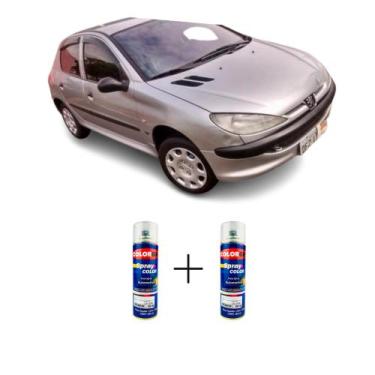 Imagem de SPRAY AUTOMOTIVO Gris Quartz Met - EYC + SPRAY VERNIZ 300ML - Sherwin 