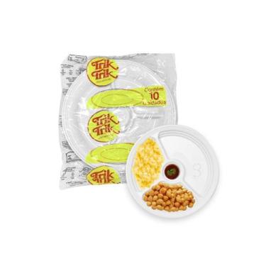 Imagem de 50 Petisqueira Descartável Resistente Para Buffet E Eventos - S3 Embal