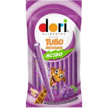 Imagem de Regaliz Tubo Uva Ácido 70g - Dori