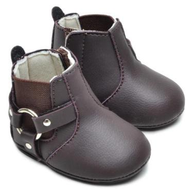 Imagem de Botinha Masculina Infantil Country Bebê Calce Fácil Conforto - Mila Ma