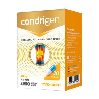 Imagem de Condrigen Colágeno Tipo 2 com 30 Cápsulas Maxinutri