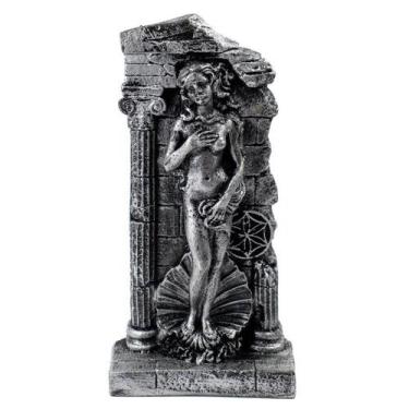 Imagem de Escultura Deusa Afrodite no Portal 17 Metalica cm em Resina - Lua Míst