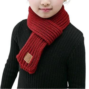 Imagem de Cachecol Lenço Gola Infantil Criança Menino Menina Inverno - Modas Fag