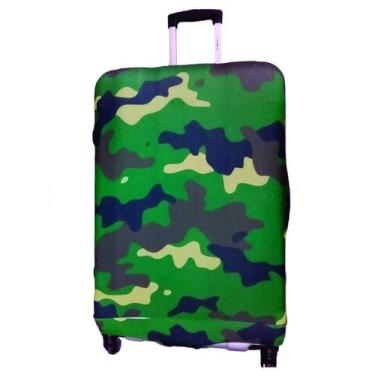 Imagem de Capa Protetora Mala Viagem Personalizada Média Camuflada - Deluzz