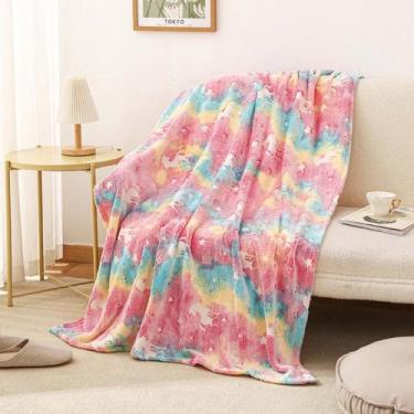 Imagem de Manta Cobertor Infantil Brilha no Escuro 170 X 180CM - Attus, PONY COL