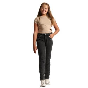 Imagem de Calça Jeans Infantil Menina Skinny - Dantary, 12, Preto