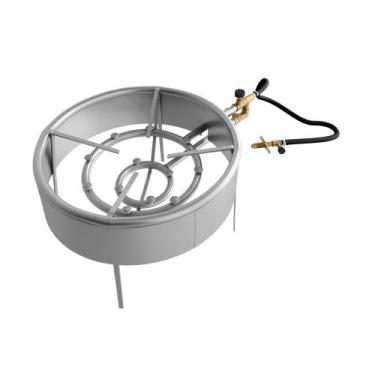 Imagem de Fogão - Fogareiro Multiuso 12 caulins com corta vento  - Qualinox