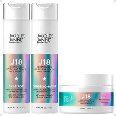 Imagem de Kit Jacques Janine J18: Shampoo, Condicionador e Máscara 240g