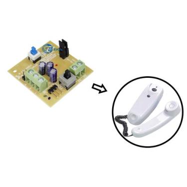 Imagem de Placa Circuito Impresso Interfone Monofone AZ01 AZ HDL