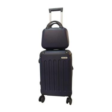 Imagem de Mala de Bordo 10kg com rodinhas giratórias + Frasqueira - PAIVA BAG, A