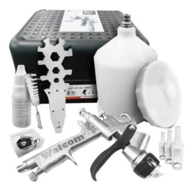 Imagem de Pistola Pintura Slim X-light 1.3 Walcom Original  - MAXI RUBBER