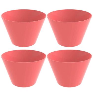 Imagem de 4 Potes Balde para Pipoca 3,8L Plástico Resistente Crippa Pi