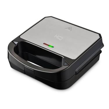 Imagem de Sanduicheira e Grill HQ 750W Antiaderente Inox HQ-SG001 220V