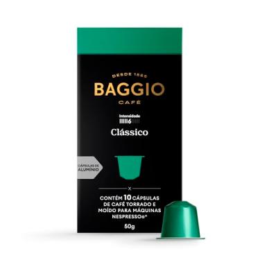 Imagem de Baggio Café Cápsulas De Café Clássico Compatível Com Nespresso Contém 10 Cápsulas