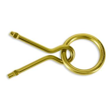 Imagem de Argola para Chumbar Forsul Dourado