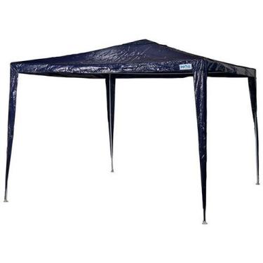 Imagem de Tenda - Gazebo Rafia Azul 3x3m Mor, Azul, 3x3m