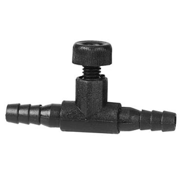 Imagem de 20 PCS Preto ABS Conector Tee de Aquário 3 Vias Tubo Volume Válvula de Controle de Fluxo de Ar Acessórios de Bomba de Oxigênio para Tanque de Peixes Com Conector Tee de Bomba