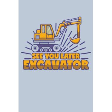 Imagem de Bagger: Notizbuch (120 Seiten, 15x23cm, gepunktet) Dotted Bullet Grid Tagebuch Journal