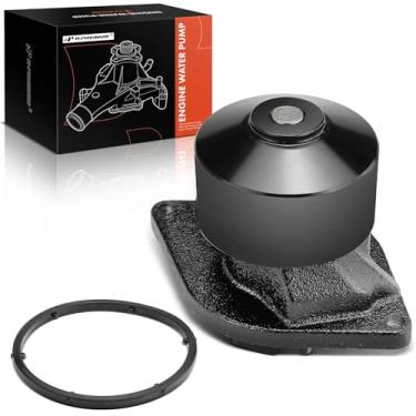 Imagem de A-Premium Bomba de água do motor compatível com Ford F-650, F-750 e Ram 2500, 3500, 4500, 5500 e Dodge Ram 2500 3500 & American LaFrance & Autocar LLC. & Blue Bird e capacidade do Texas e Freightliner