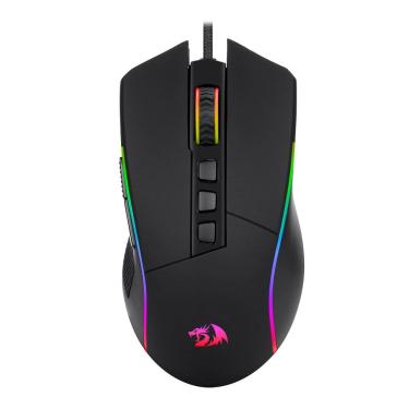 Imagem de Mouse para jogos Redragon Optical Sensor 16.000 DPI com fio RGB