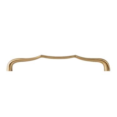 Imagem de Puxadores de armário de latão maciço retrô antigo, barra em T, puxador longo, 115-147 mm, alça de guarda-roupa, envio direto disponível, C, 7340, escovado, 160 mm