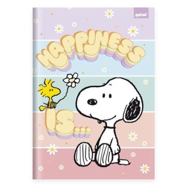 Imagem de Caderno Univ. C. D. Costurado 80fls Snoopy 2515282 Spiral Sno pt 1 un