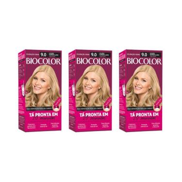 Imagem de Coloraçao Biocolor Cr 9.0 Louro Super Clr-Kit C/3Un