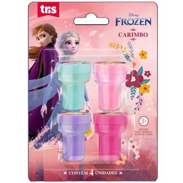Imagem de Carimbo infantil autoentintado frozen 2 tris C/4 unidades
