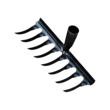 Imagem de Ｂｅｓｇａ Acessórios de ancinho de ancinho de jardim Acessórios multiuso à mão Ferramenta de removedor de ervas daninhas para reunir solo solar solo solo solo, 8 Dentes