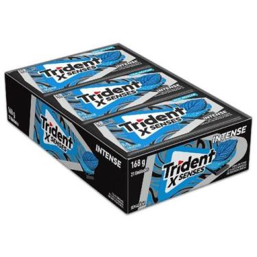 Imagem de Chiclete Trident 5s Fresh - Display com 21 Unidades de 8g