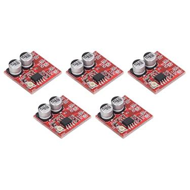 Imagem de Módulo de Amplificador de Microfone Eletret Módulo de Ganho Ajustável Módulo de Amplificador LM386 5pcs Dc4v-12v