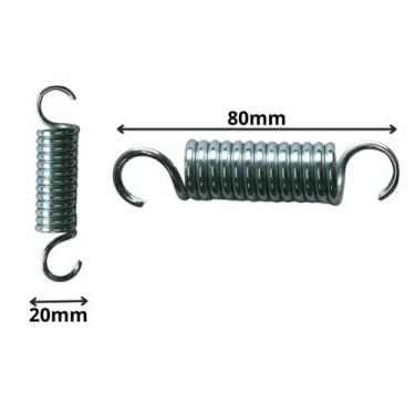 Imagem de Kit 32 Molas Mini Cama Elastica Jump Profissional Trampolim De Aço Res