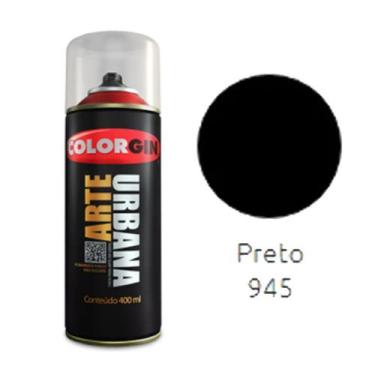 Imagem de Spray Colorgin Arte Urbana Preto 945 400ml