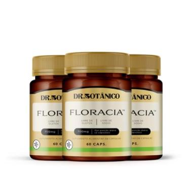 Imagem de KIT 03 FLORACIA 700MG 60 CAPSULAS - DR. BOTÂNICO