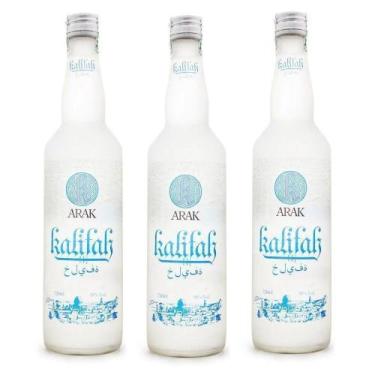 Imagem de Kit 3x Arak Kalifah 720ml