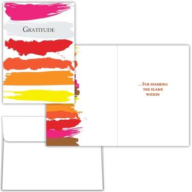 Imagem de Shared Blessings Gratitude Thank You 1 Count Religious KJV Bible Verse Greeting Card, King James Version Scripture, Enveople included