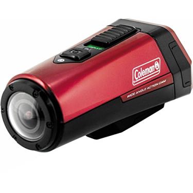 Imagem de Coleman Câmera esportiva de ação HD CX9WP-R AktivSport 1080p com GPS e estatísticas de saúde (Vermelha)