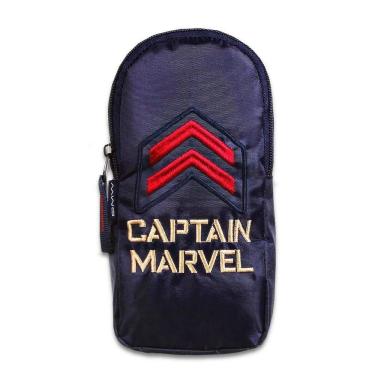 Imagem de Estojo Escolar Grande Capitã Marvel Dermiwil