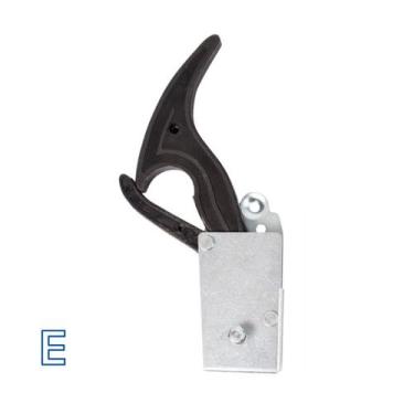 Imagem de Catraca de Nylon Lado Esquerdo para Escadas Fibra de Vidro - Minas Esc