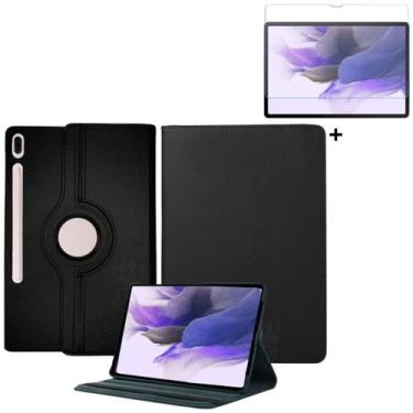 Imagem de Capa giratória compatível com Galaxy Tab S7 Plus + pelicula - Tech Kin