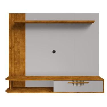 Imagem de Painel Tv Até 65 Pol Jeri Naturalle Off White Bechara - Móveis Bechara