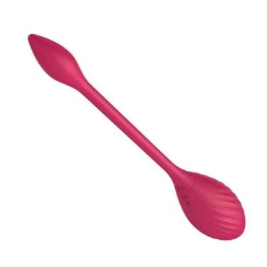 Imagem de Vibrador Ponto G Duplo Alrora 9 Vibrações Controle Via Bluetooth Orgasmos no Ponto G