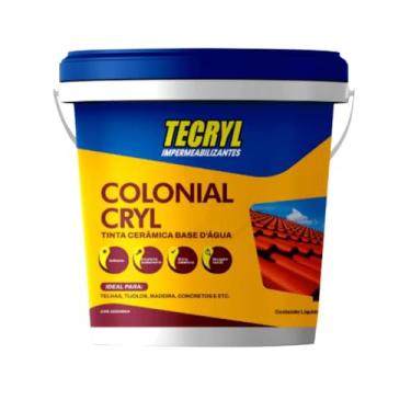Imagem de Tecryl - Tinta Cerâmica Colonial Cryl 3,6L Tecryl Telhas E Tijolos